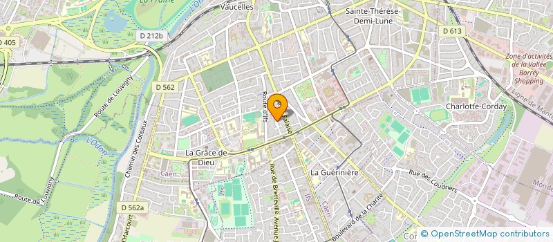localisation de l'entreprise PROCLEAN STJ à CAEN