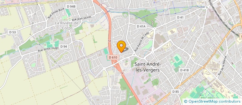 localisation de l'entreprise PROCLEAR AUTO  SAINT-ANDRE-LES-VERGERS