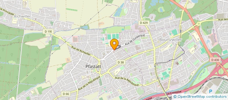 localisation de l'entreprise PROCLIMA à RICHWILLER