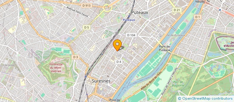 localisation de l'entreprise PROCOB PARIS SARL à SURESNES