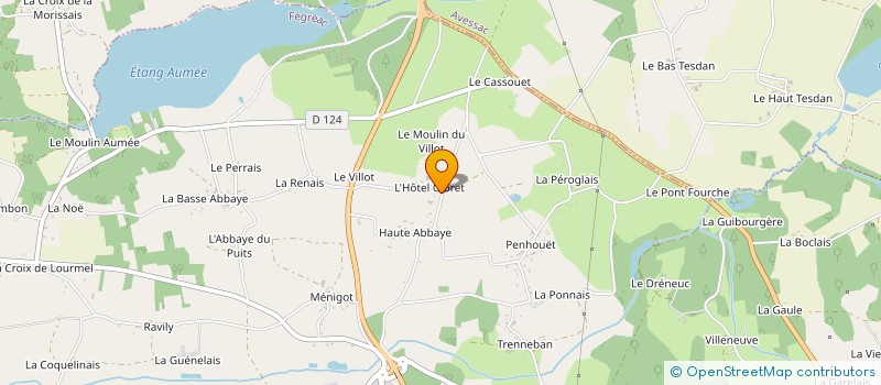 localisation de l'entreprise PROCOBAT  REDON