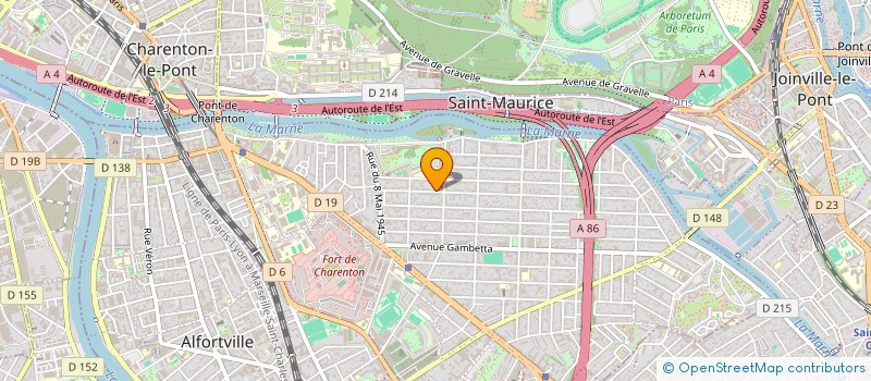localisation de l'entreprise PROCOBAT INGENIERIE SA à MAISONS-ALFORT