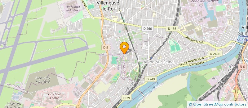 localisation de l'entreprise PROCOCOM  ABLON-SUR-SEINE