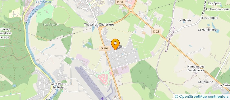 localisation de l'entreprise PROCOGEST FINANCES à LAVAL