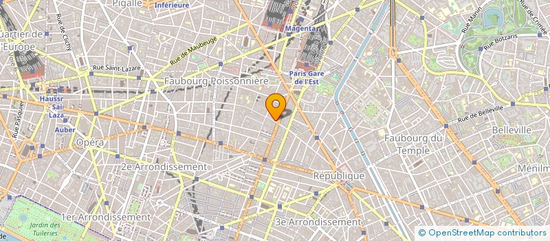 localisation de l'entreprise PROCOIF  PARIS