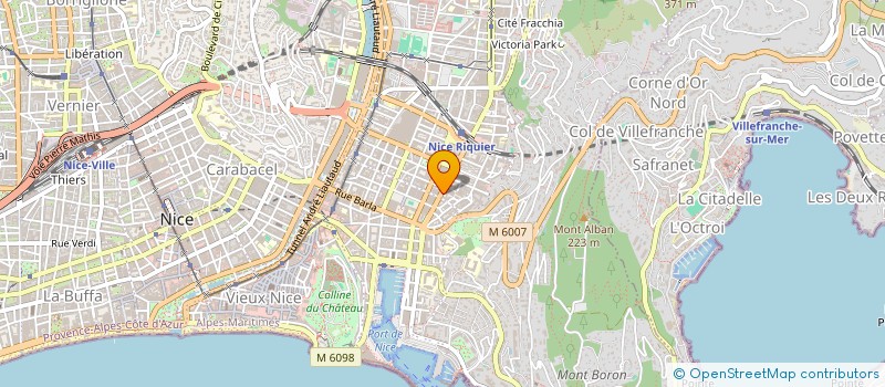 localisation de l'entreprise PROCOLD à NICE