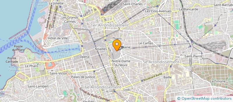 localisation de l'entreprise PROCOLONNE à MARSEILLE