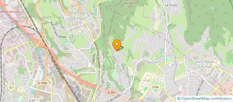 localisation de l'entreprise PROCOM à BASSENS