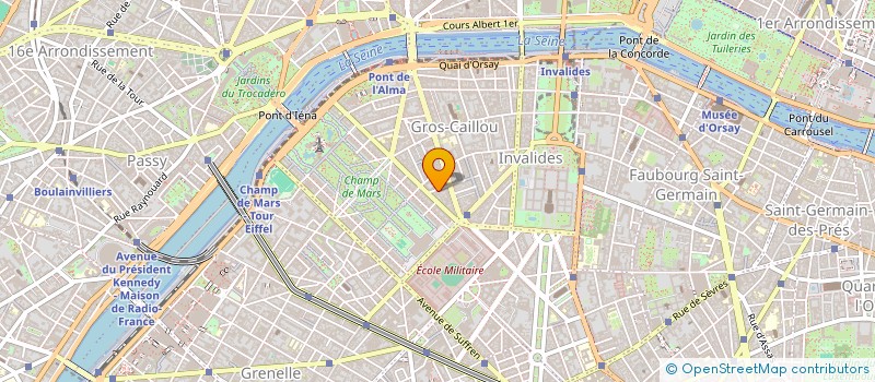localisation de l'entreprise PROCOM SYSTEM à PARIS