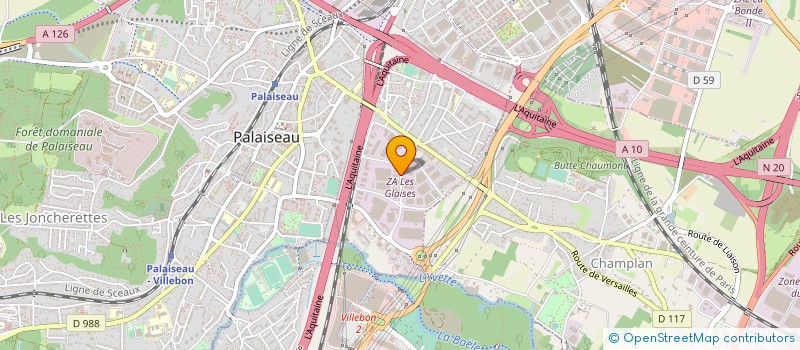 localisation de l'entreprise PROCOMO-NIKKEN à PALAISEAU