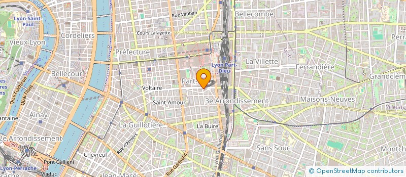 localisation de l'entreprise PROCONCEPT à LYON