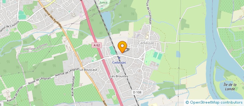 localisation de l'entreprise PROCONFORT à CADAUJAC