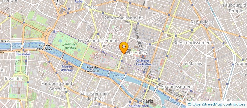 localisation de l'entreprise PROCONTRA à PARIS