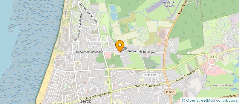 localisation de l'entreprise PROCOPE à BERCK