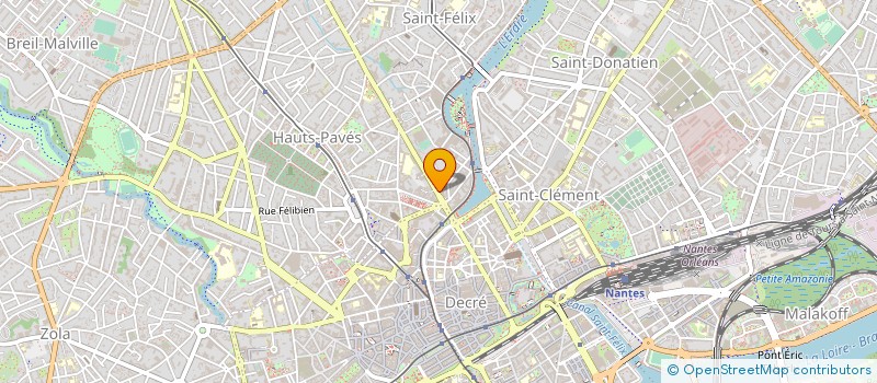 localisation de l'entreprise PROCOPE MEDICALS à NANTES