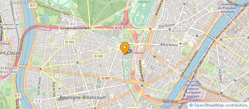 localisation de l'entreprise PROCOSLAB à PARIS