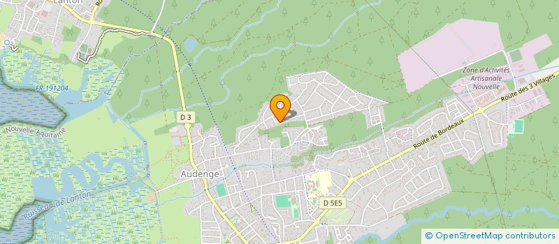 localisation de l'entreprise PROCOUPE PRACTICAL SUPPORT  AUDENGE