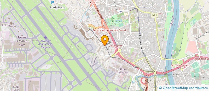 localisation de l'entreprise PROCOURSES31 à TOULOUSE