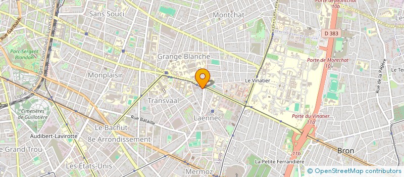 localisation de l'entreprise PROCRELYS  LYON