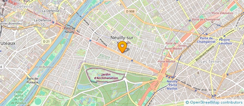 localisation de l'entreprise PROCTER & GAMBLE NEUILLY  NEUILLY-SUR-SEINE