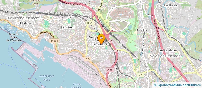 localisation de l'entreprise PROCTORING FIRST  MARIGNANE