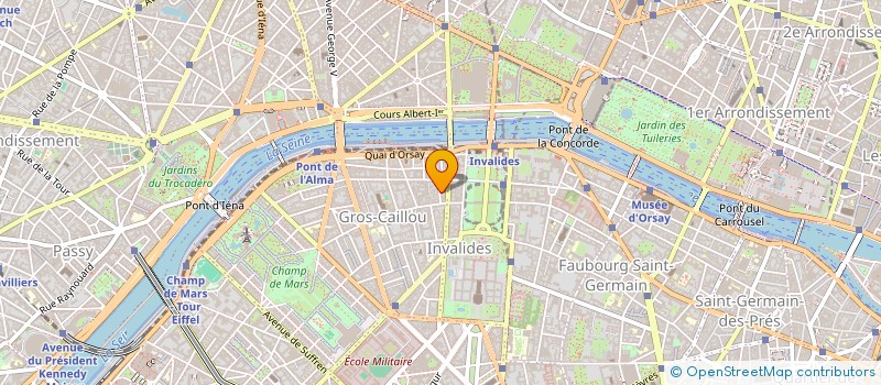 localisation de l'entreprise PROCURE DES MISSIONNAIRES à PARIS