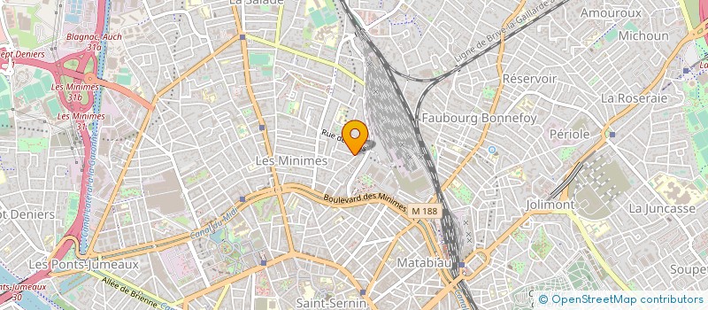 localisation de l'entreprise PROCURE MISSION DU LEVANT à TOULOUSE