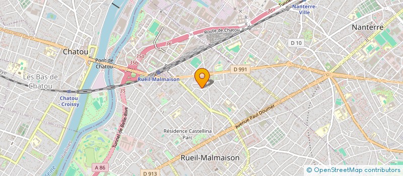 localisation de l'entreprise PROCUREO INTERNATIONAL à RUEIL-MALMAISON