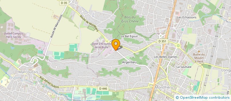 localisation de l'entreprise PROCUREUR HABITAT  MONTLHERY