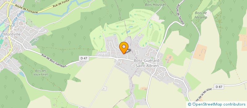 localisation de l'entreprise PROCY  MONTVILLE