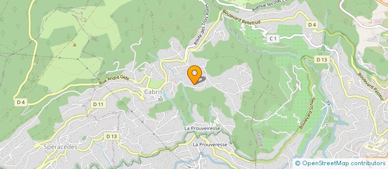 localisation de l'entreprise PROD.IMMO 06  CABRIS