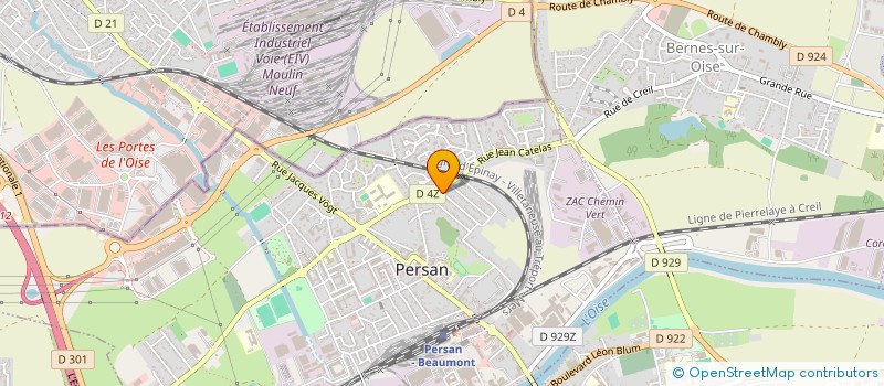 localisation de l'entreprise PROD MULTISERVICES  PERSAN