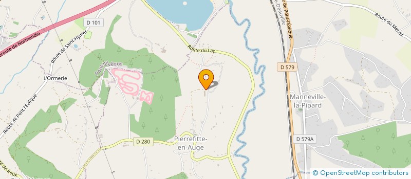 localisation de l'entreprise PROD-S  PIERREFITTE-EN-AUGE