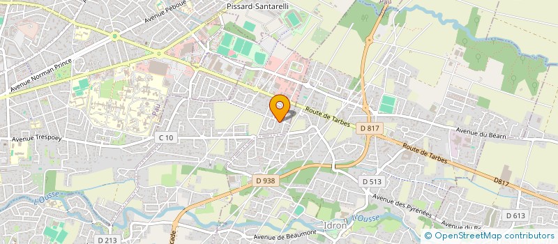 localisation de l'entreprise PROD SAINT LEON  BIZANOS