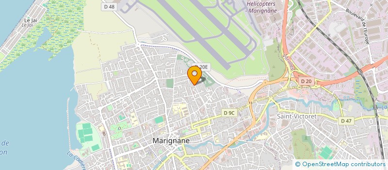 localisation de l'entreprise PROD-X RENOVATION à MARIGNANE