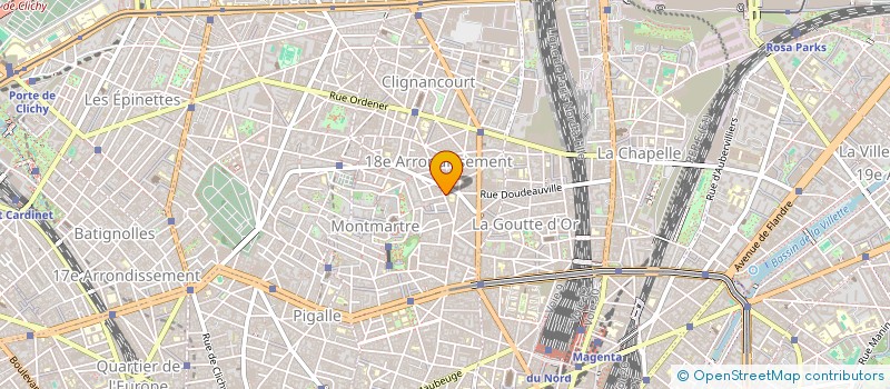 localisation de l'entreprise PRODAL à PARIS