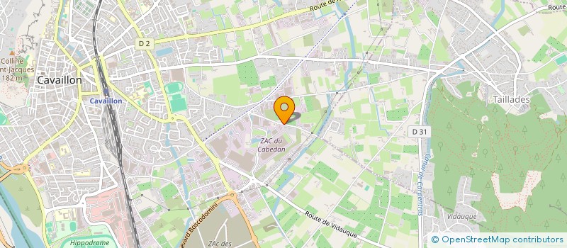 localisation de l'entreprise PRODAN à TAILLADES