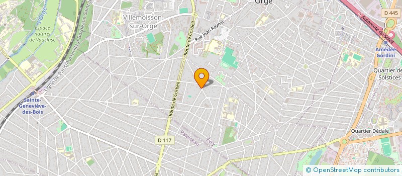 localisation de l'entreprise PRODANYUK  MORSANG-SUR-ORGE