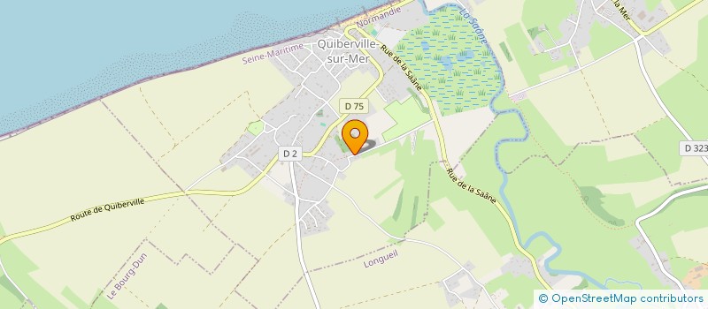 localisation de l'entreprise PRODECAP  QUIBERVILLE-SUR-MER