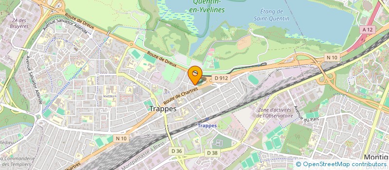 localisation de l'entreprise PRODECO à TRAPPES