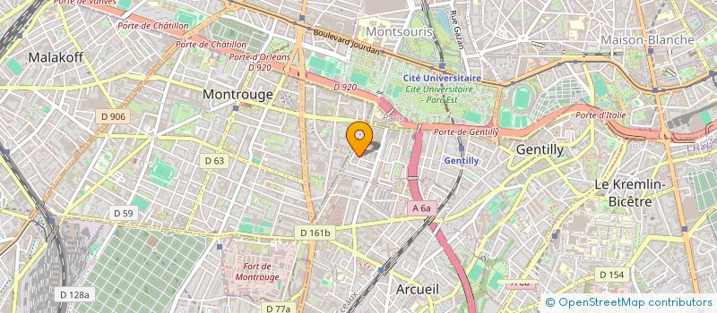 localisation de l'entreprise PRODECO à GENTILLY