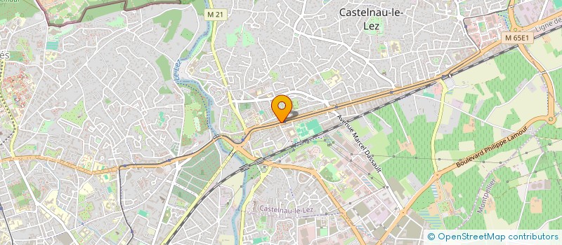 localisation de l'entreprise PRODECO SERVICES à CASTELNAU-LE-LEZ