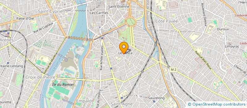 localisation de l'entreprise PRODECOR  TOULOUSE