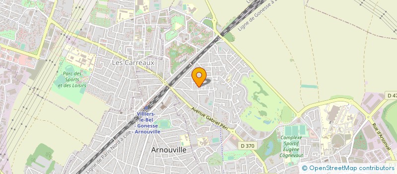 localisation de l'entreprise PRODECOR JMX à GONESSE