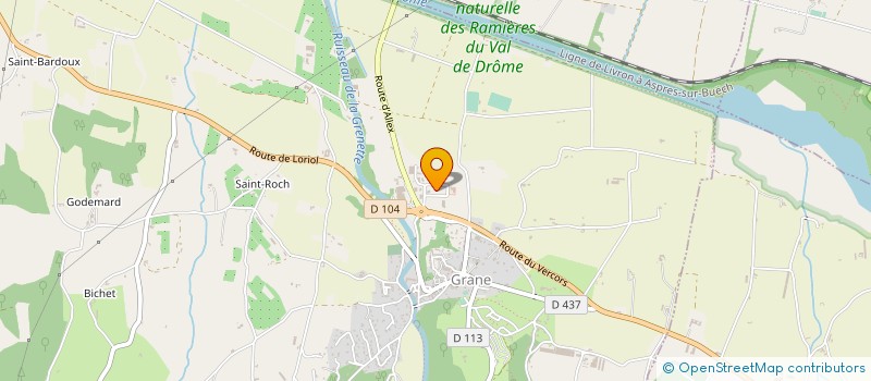 localisation de l'entreprise PRODEM FRANCE à GRANE
