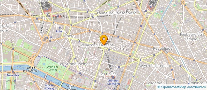 localisation de l'entreprise PRODEMA à PARIS