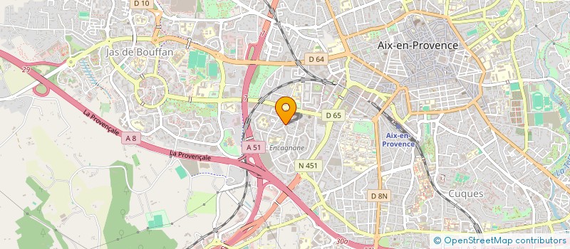 localisation de l'entreprise PRODENTAIX à AIX-EN-PROVENCE