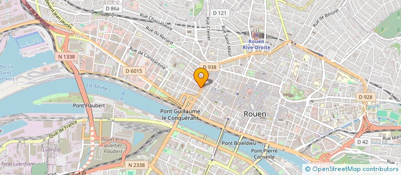 localisation de l'entreprise PRODENTAL à ROUEN