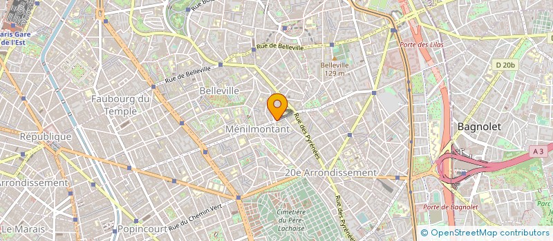 localisation de l'entreprise PRODENTAL SARL à PARIS