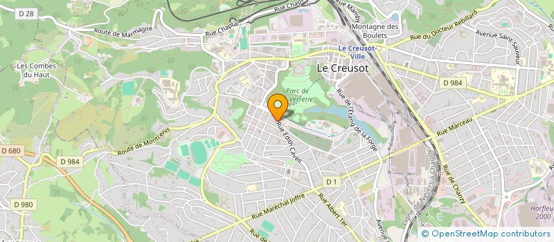 localisation de l'entreprise PRODENTIS LAB à LE CREUSOT